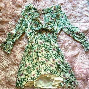 Free People long sleeve flowy top